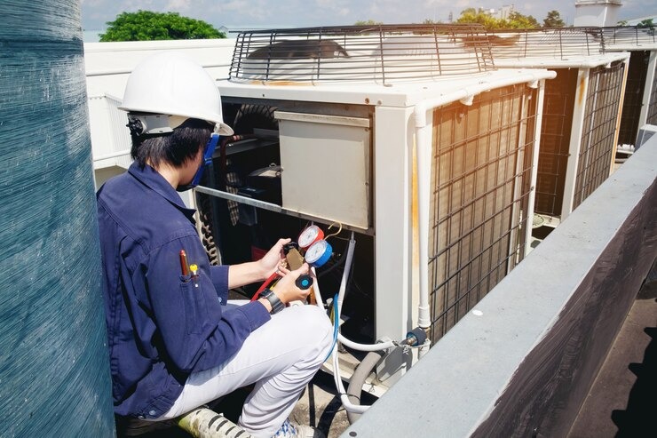 air source heat pump servicing frequency and checklist